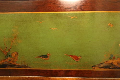 (SOLD) Chinoiserie Art Case Weber Piano w/Hand Painted Nature Scenes Rebuilt & Restored May 2017