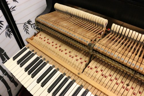 (SOLD)Art Case Chippendale Steinway M 5'7