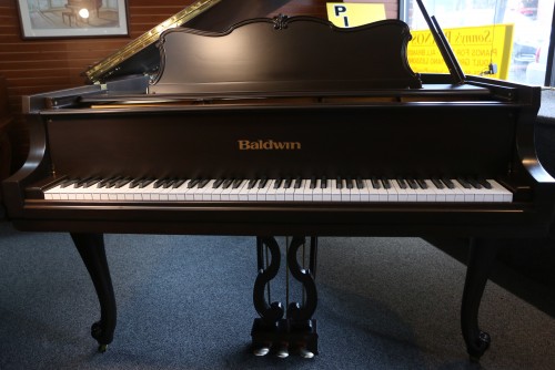 (SOLD) Baldwin Model R 1987 5'8' Grand Piano, Beautiful Mahogany, Queen Ann style,  Artist Series Pristine Blowout Sale!