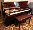 (SOLD)Player Piano Hardman & Peck Upright with QRS Disk System 