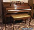 (SOLD)Art Case Knabe Console Piano French Legs 