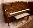(SOLD)Steinway Piano Console Art Case Walnut 42