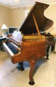 (SOLD)Steinway Grand Piano Model M, Art Case, King Louis XV Legs 