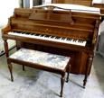 (SOLD We have more) Steinway Console Piano 1948  Walnut Refurbished 