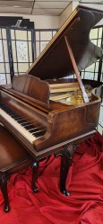 (SOLD)Steinway M Queen Anne Style Mahogany, Art Case, New Renner Action Parts, Restored, Excellent